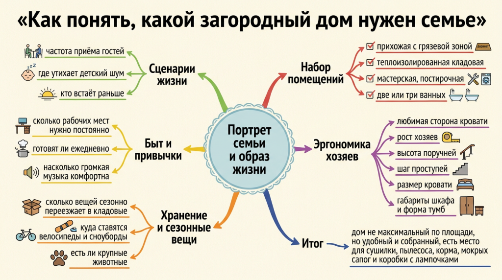 Как понять какой загородный дом нужен